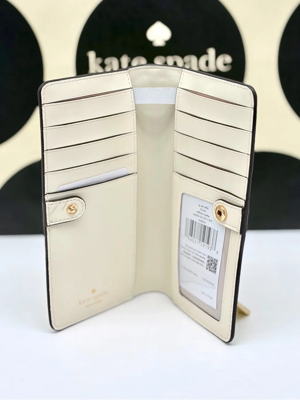 Kate Spade Madison Large Slim Wallet Leather